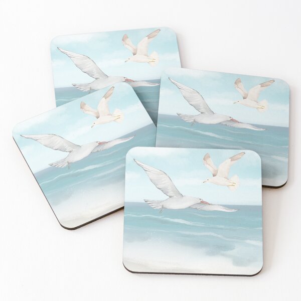 Item preview, Seagulls Flying Over the Sea  designed and sold by bettypure.