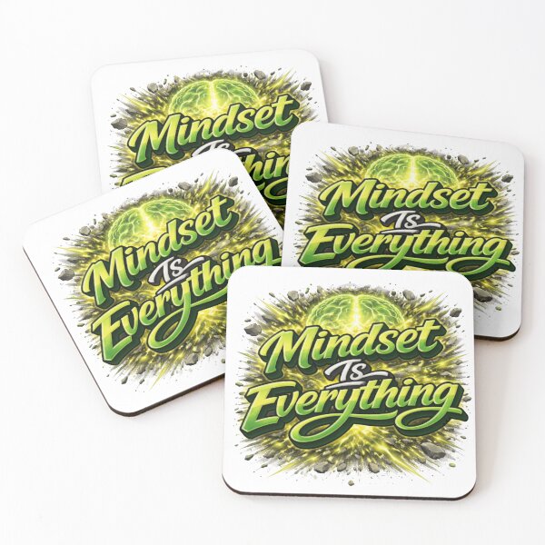 Item preview, Mindset Is Everything Motivational Quote Design designed and sold by Combat Skies.