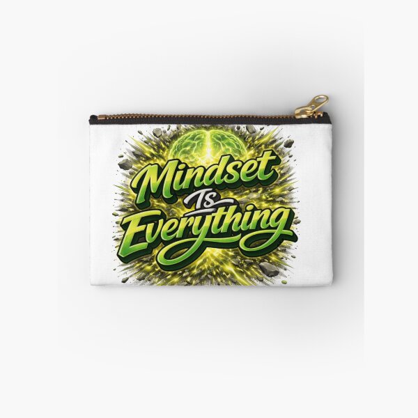 Item preview, Mindset Is Everything Motivational Quote Design designed and sold by Combat Skies.