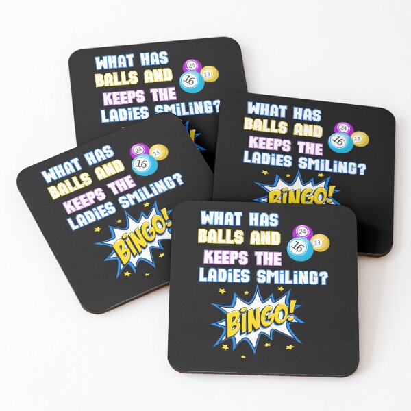 Item preview, What has balls and keeps the ladies smiling? Bingo! designed and sold by zingbing.
