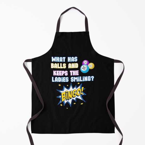 Item preview, What has balls and keeps the ladies smiling? Bingo! designed and sold by zingbing.