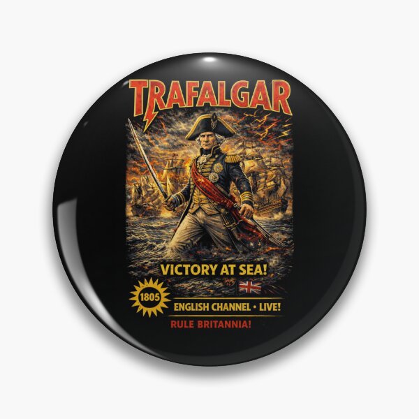 Item preview, Battle of Trafalgar – Victory at Sea | Naval History Concert T-Shirt designed and sold by RollFuzzy.
