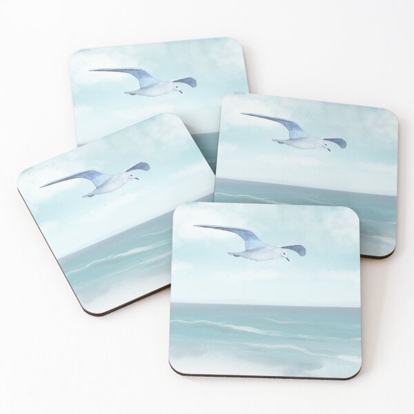 Item preview, Seagull Flying Over the Sea  designed and sold by bettypure.