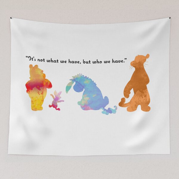Item preview, Friendship Quote Silhouette designed and sold by ShadowsInspired.
