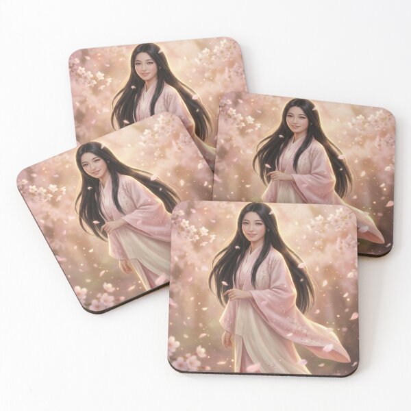 Item preview, Sakura Breeze Maiden – Japanese Fantasy Art (Mori no Akari Series) designed and sold by Mori-no-Akari.