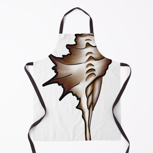 Item preview, Vintage Sea Shell Illustration Brown Conch Nautical Art designed and sold by LYAN-STORE.