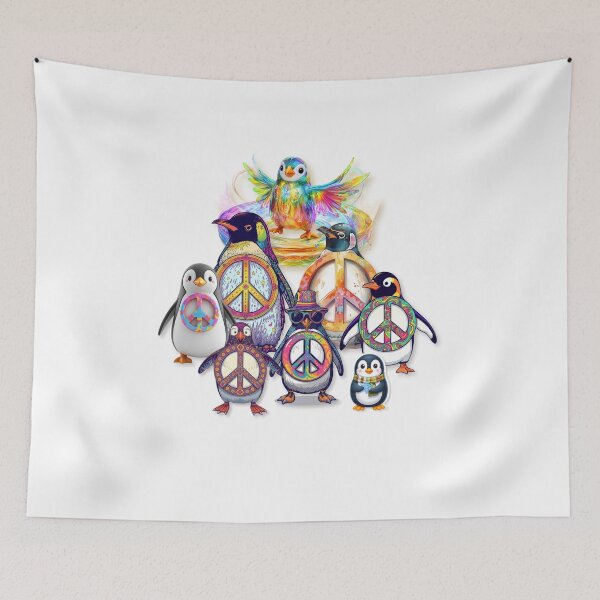 Item preview, Penguins of Peace designed and sold by Slum-Alley.
