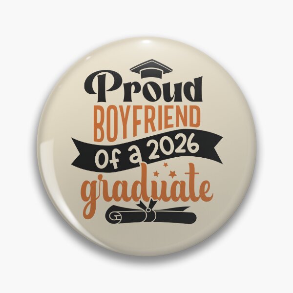 Item preview, Proud Boyfriend Of A 2026 Graduate Family Member Graduation designed and sold by eclecTEEq.