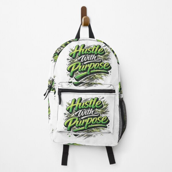Item preview, Hustle With Purpose Motivational Quote Design designed and sold by Combat Skies.