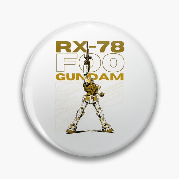 Item preview, gold Classic mecha energy RX 78 2 f00 yokohama Gundam digital art designed and sold by sabartgunpla.