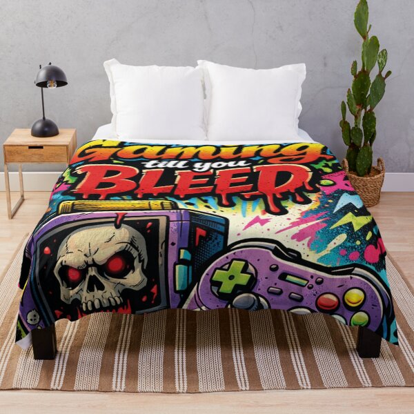 Item preview, Gaming Till You Bleed – Horror Gamer Design designed and sold by Mauswohn.
