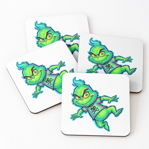 Item preview, Baby Grinch Anti Valentine Vibes designed and sold by JaaGo PopLab.