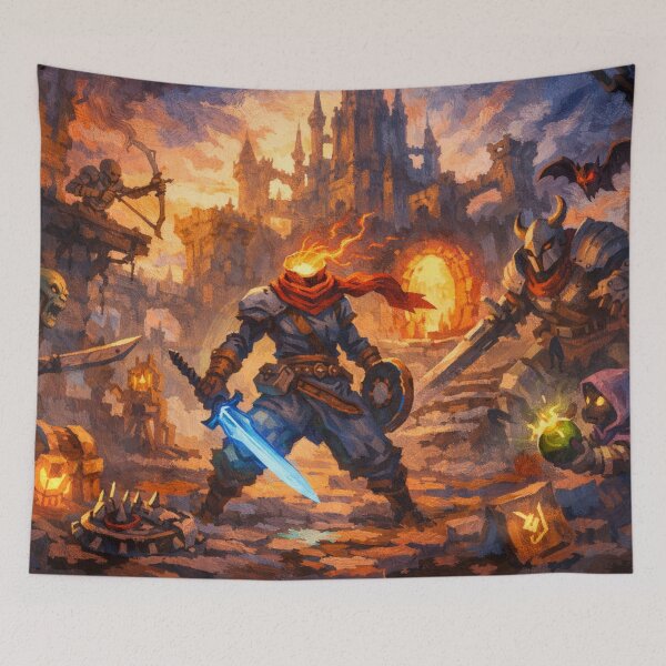 Item preview, Dead cells inspired artwork designed and sold by FeelTheDrawing.
