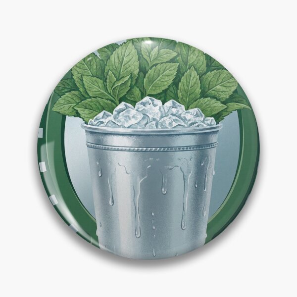 Item preview, Vintage Style Mint Julep Poster – Cool Under Pressure Cocktail Art designed and sold by Cozy-Old-Pub.