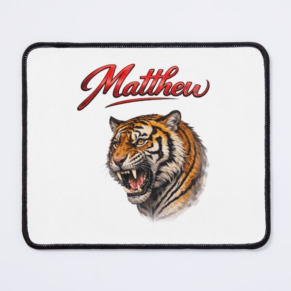 Item preview, Matthew Tiger Zodiac — Power and Courage of the Chinese Tiger designed and sold by AlexLineArt.