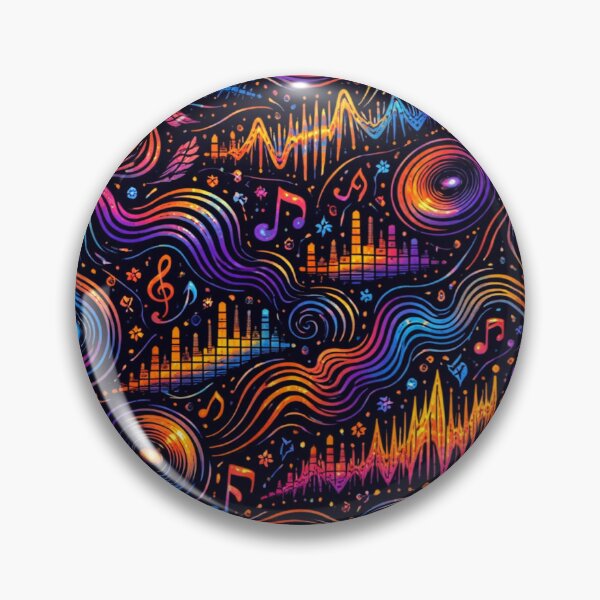 Item preview, Abstract Sound Energy Pattern designed and sold by Bellassi.