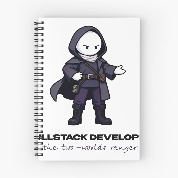 Item preview, The Two Worlds Ranger | Full Stack Developer Illustration designed and sold by Mammoths.