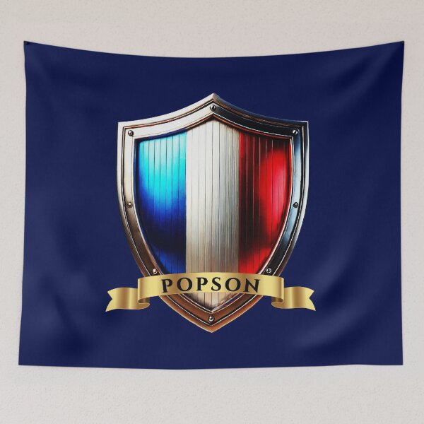 Item preview, Popson French Heritage Crest Shield designed and sold by Highlandkings.