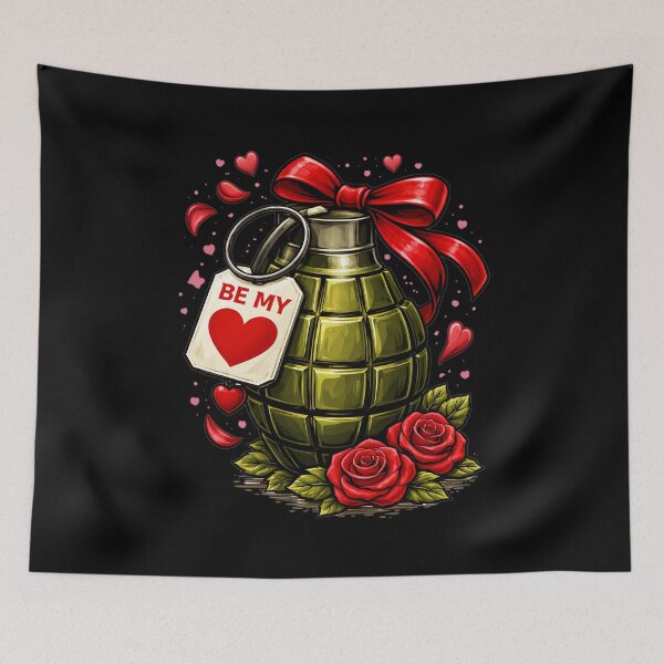 Aperçu de l'œuvre Grenade de la Saint-Valentin créée et vendue par Tactical Override.