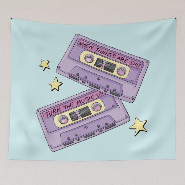 Item preview, when things are shit turn the music up designed and sold by BrownHorse90s.
