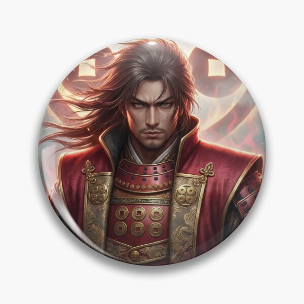Artikelvorschau, Sanada Yukimura – Crimson Warrior of the Rokumonsen (Mori no Akari-Serie) entworfen und verkauft von Mori-no-Akari.
