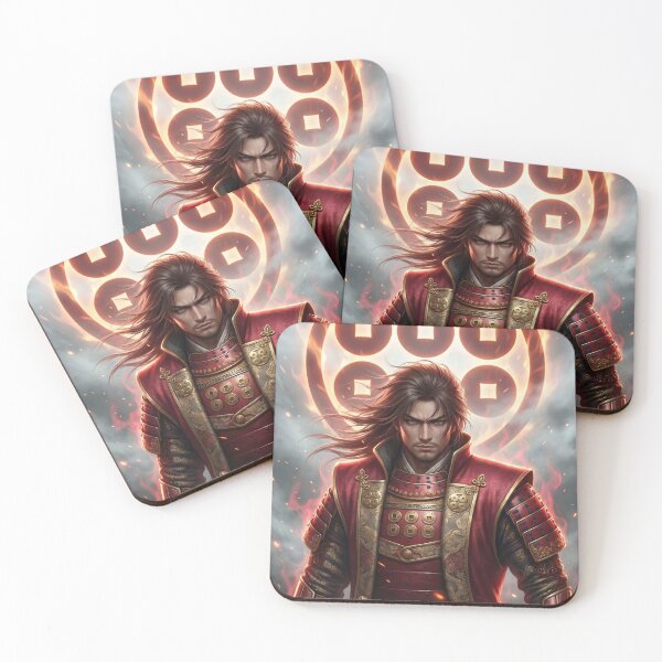 Item preview, Sanada Yukimura – Crimson Warrior of the Rokumonsen (Mori no Akari Series) designed and sold by Mori-no-Akari.