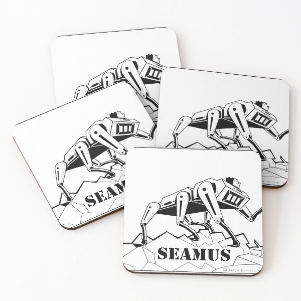 Item preview, Seamus (black border) designed and sold by drfionamoore.