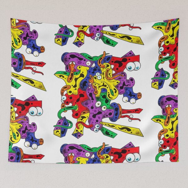 Item preview, Color Tiles #18 - Snail fights designed and sold by liquid-print.