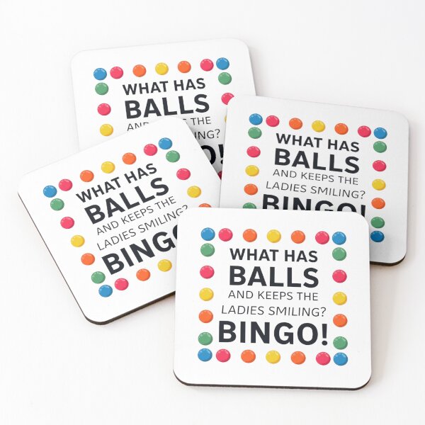 Item preview, What has balls and keeps the ladies smiling? Bingo! designed and sold by zingbing.