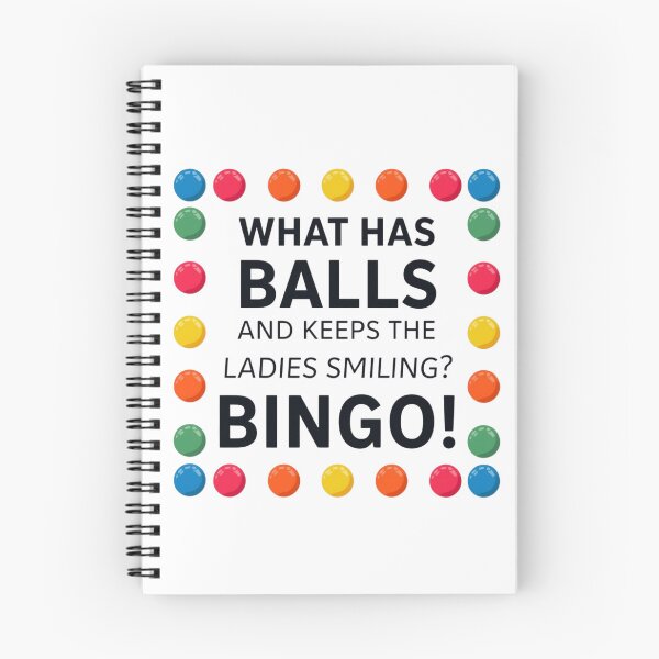 Item preview, What has balls and keeps the ladies smiling? Bingo! designed and sold by zingbing.