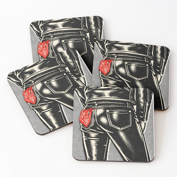 Item preview, Red Hanky Code Left designed and sold by Leatherandsmoke.