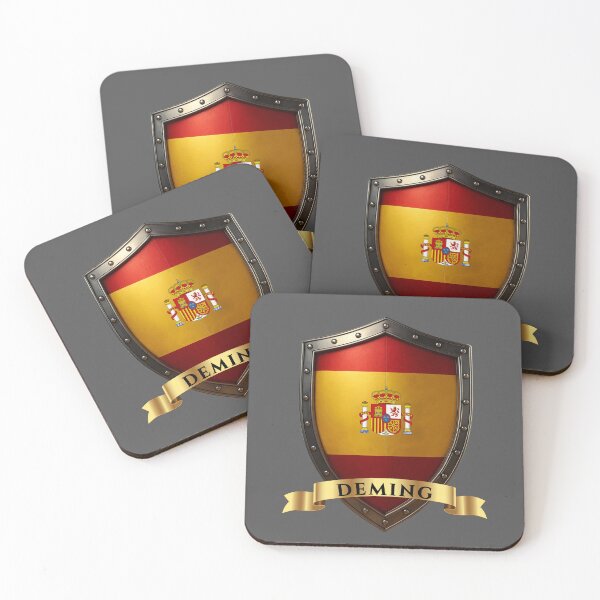 Item preview, Deming Spanish Heritage Crest Shield designed and sold by Highlandkings.