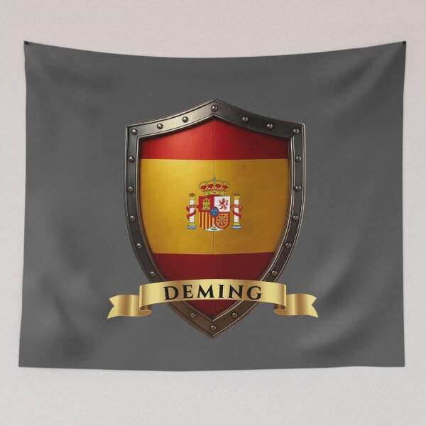 Item preview, Deming Spanish Heritage Crest Shield designed and sold by Highlandkings.