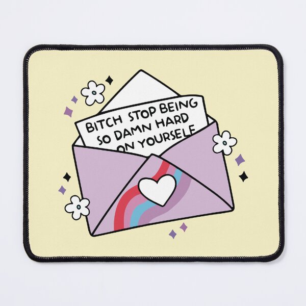 Item preview, Bitch stop being so damn hard on yourself designed and sold by BrownHorse90s.