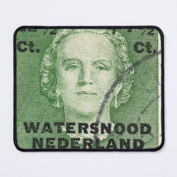 Item preview, Vintage dutch postage stamp for the victims of the flood in the Netherlands in 1953 designed and sold by Photopat.