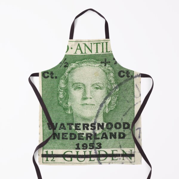 Item preview, Vintage dutch postage stamp for the victims of the flood in the Netherlands in 1953 designed and sold by Photopat.