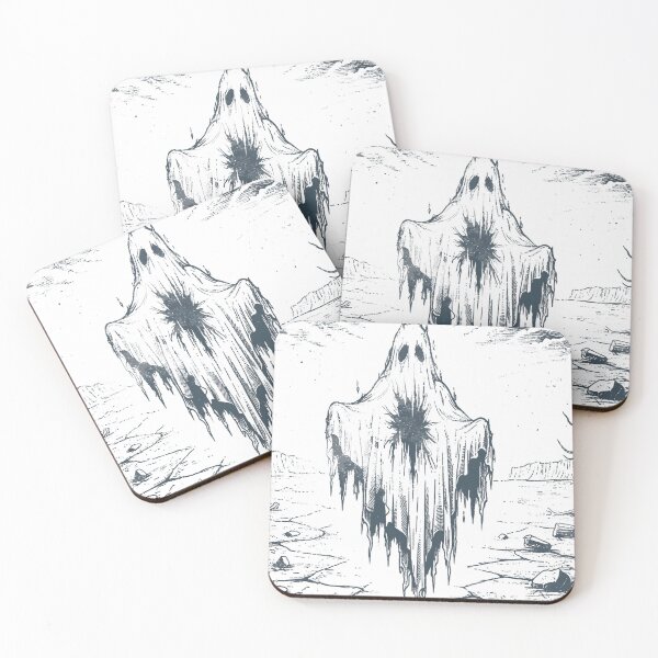 Item preview, Ghost Silloute with Distortion Background  designed and sold by dysteric.