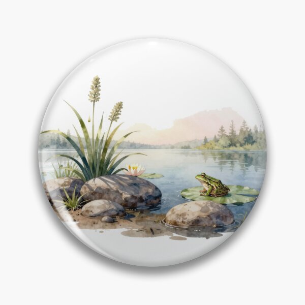 Item preview, Frog at the pond designed and sold by Talpha.