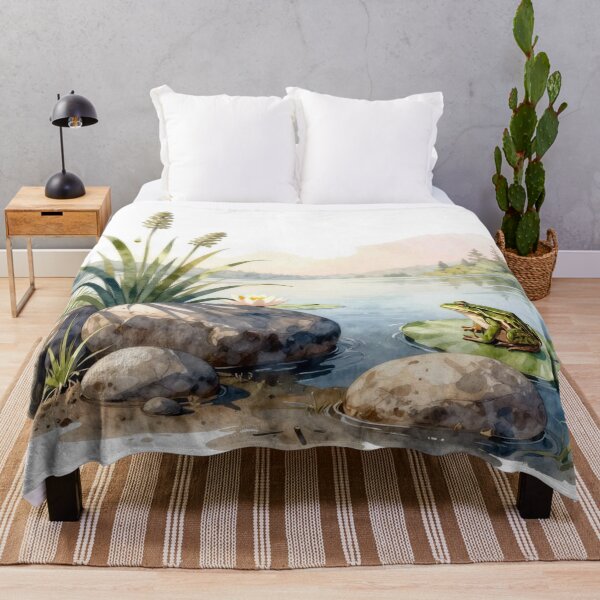 Item preview, Frog at the pond designed and sold by Talpha.