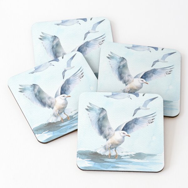 Item preview, Seagull Dance Over the Sea  designed and sold by bettypure.
