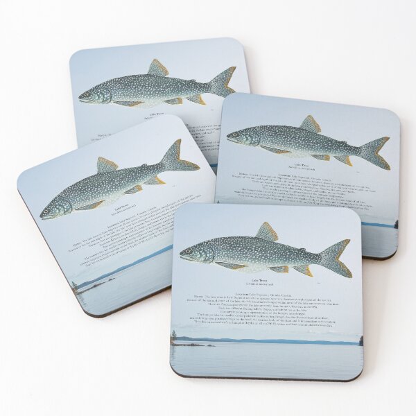 Item preview, Lake Trout Humper Painting designed and sold by Stephen Emms.