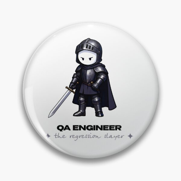 Item preview, The Regression Slayer | QA Testing & Bug Hunter Illustration designed and sold by Mammoths.