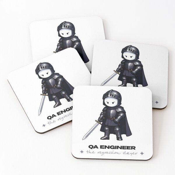Item preview, The Regression Slayer | QA Testing & Bug Hunter Illustration designed and sold by Mammoths.