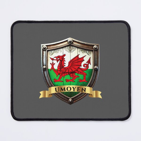 Item preview, Umoyen Welsh Heritage Crest Shield designed and sold by Highlandkings.