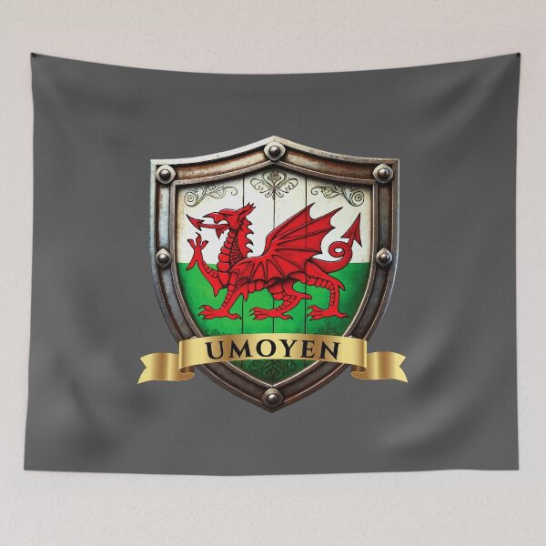 Item preview, Umoyen Welsh Heritage Crest Shield designed and sold by Highlandkings.
