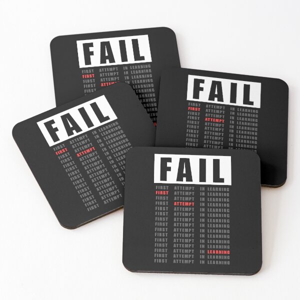 Item preview, FAIL First Attempt In Learning designed and sold by Dondonmart.
