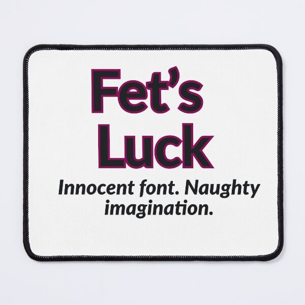 Item preview, Fet’s Luck - Terrified of Boobs Ironic Meme Sarcastic Quote designed and sold by TheNyneShop.