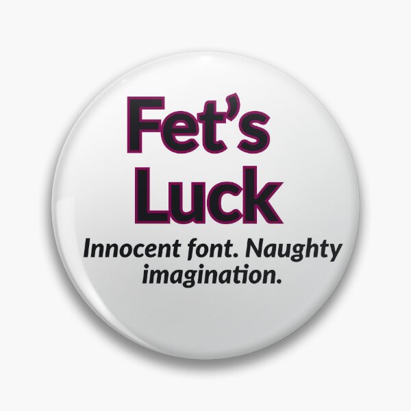 Item preview, Fet’s Luck - Terrified of Boobs Ironic Meme Sarcastic Quote designed and sold by TheNyneShop.