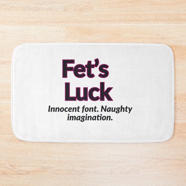 Item preview, Fet’s Luck - Terrified of Boobs Ironic Meme Sarcastic Quote designed and sold by TheNyneShop.