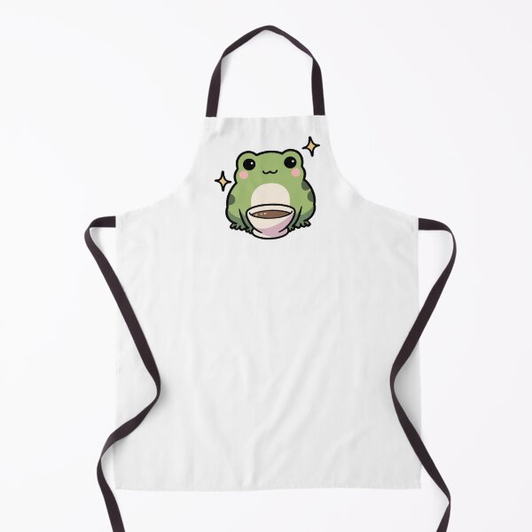 Item preview, Cute Frog Drinking Coffee designed and sold by SoADesigns.
